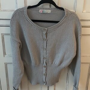 FP beach Women's Gray Sweater